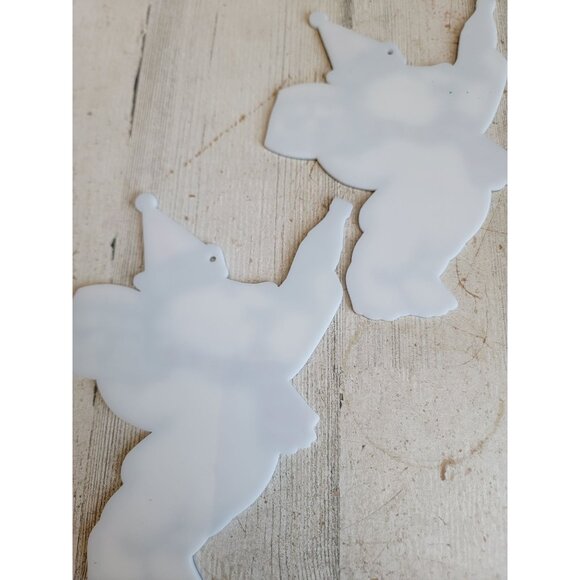 Vintage Coca-Cola polar bear 10th birthday badger chapter ornament Xmas set - Picture 7 of 7